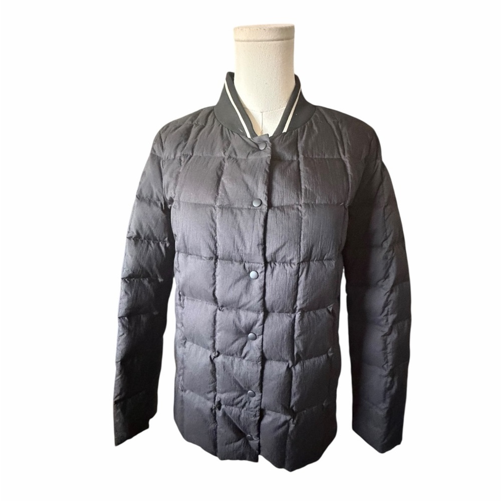 Trina Turk Black Puffer Jacket Sz Small